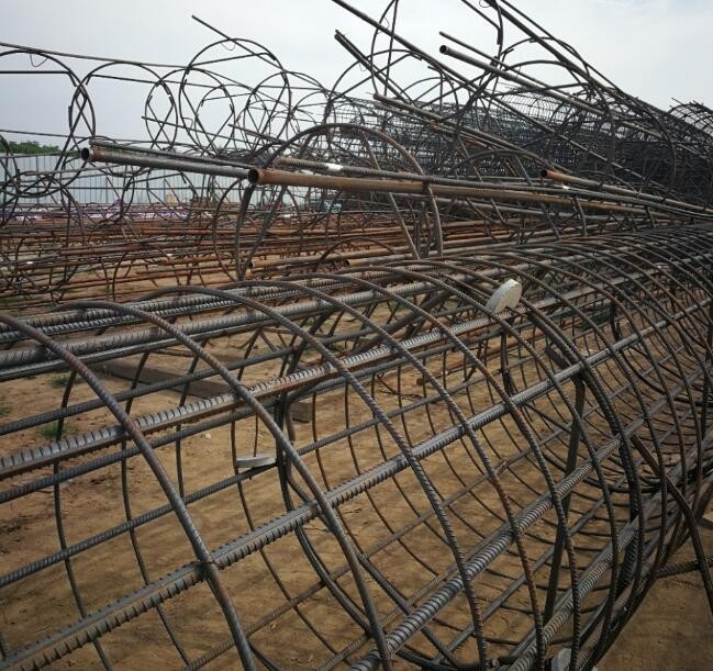 石景山高速公路施工现场